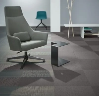 Ковровое покрытие Flotex  Cityscape в плитках t350003 Integrity² charcoal 50 cm x 25 cm